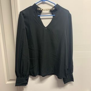 Black dress shirt, long sleeve